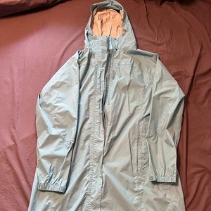 L.L. Bean long raincoat